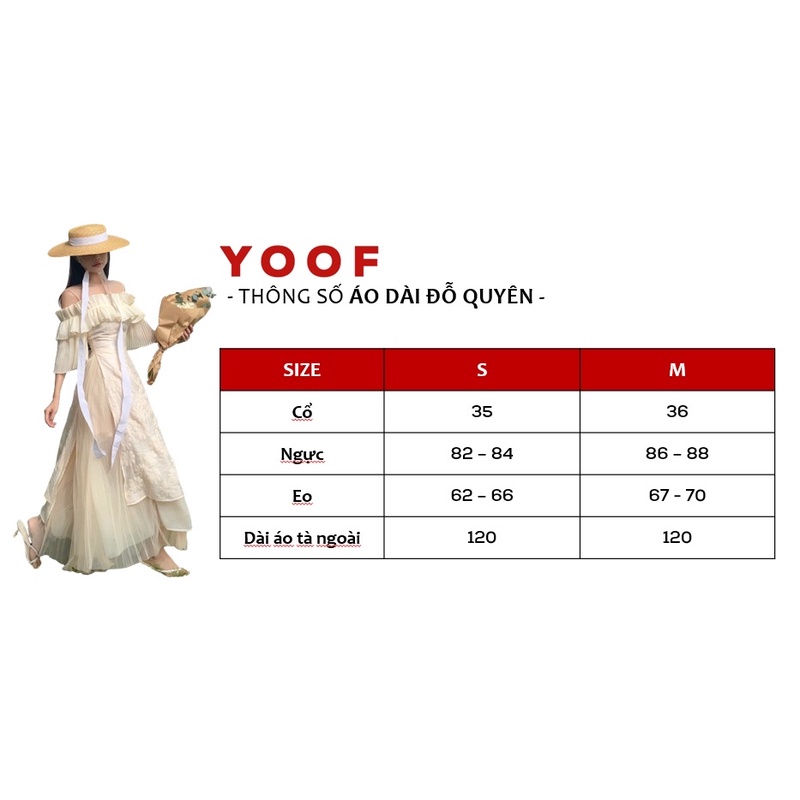 Áo Dài Ngang vai - Đỗ Quyên