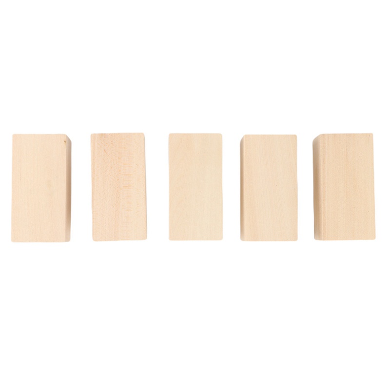 Set 10 Khối Gỗ Basswood Dành Cho Người Mới Bắt Đầu 5L+5S
