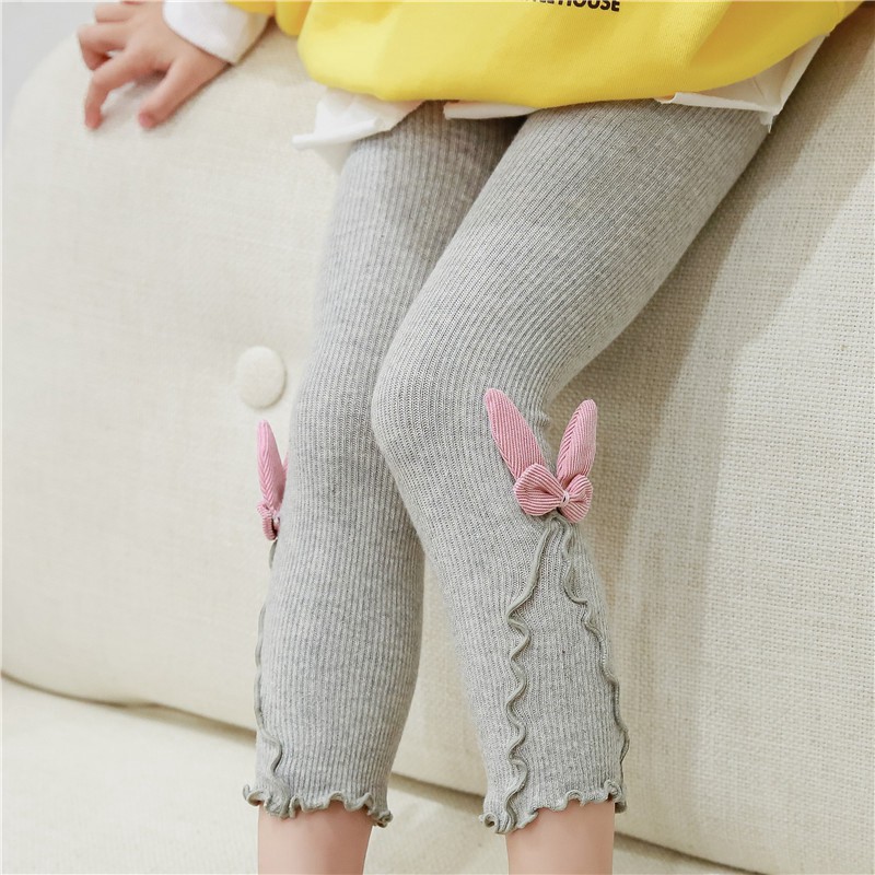 Quần legging giữ ấm thiết kế xinh xắn dành cho bé gái