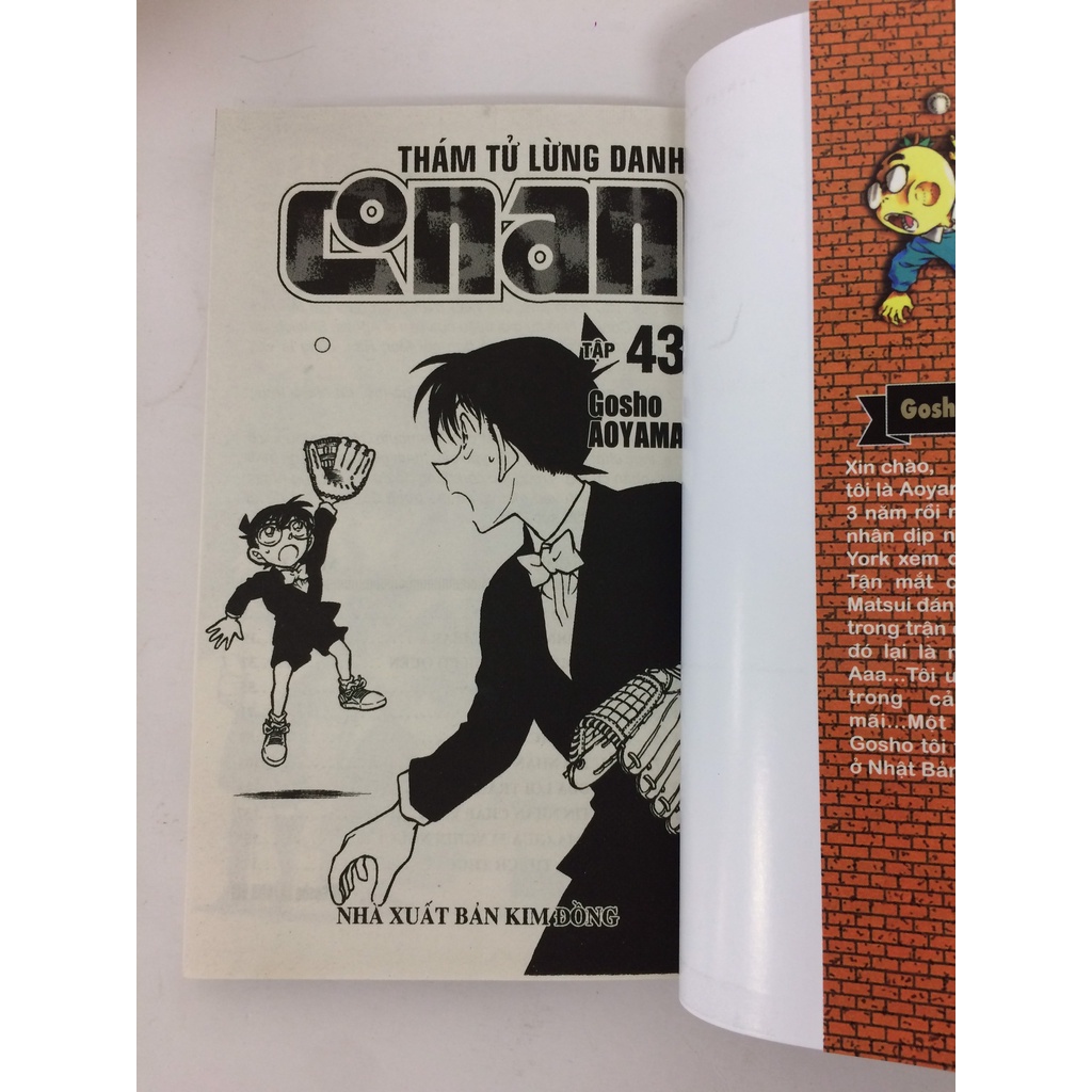 Sách - Thám tử lừng danh Conan - Tập 43