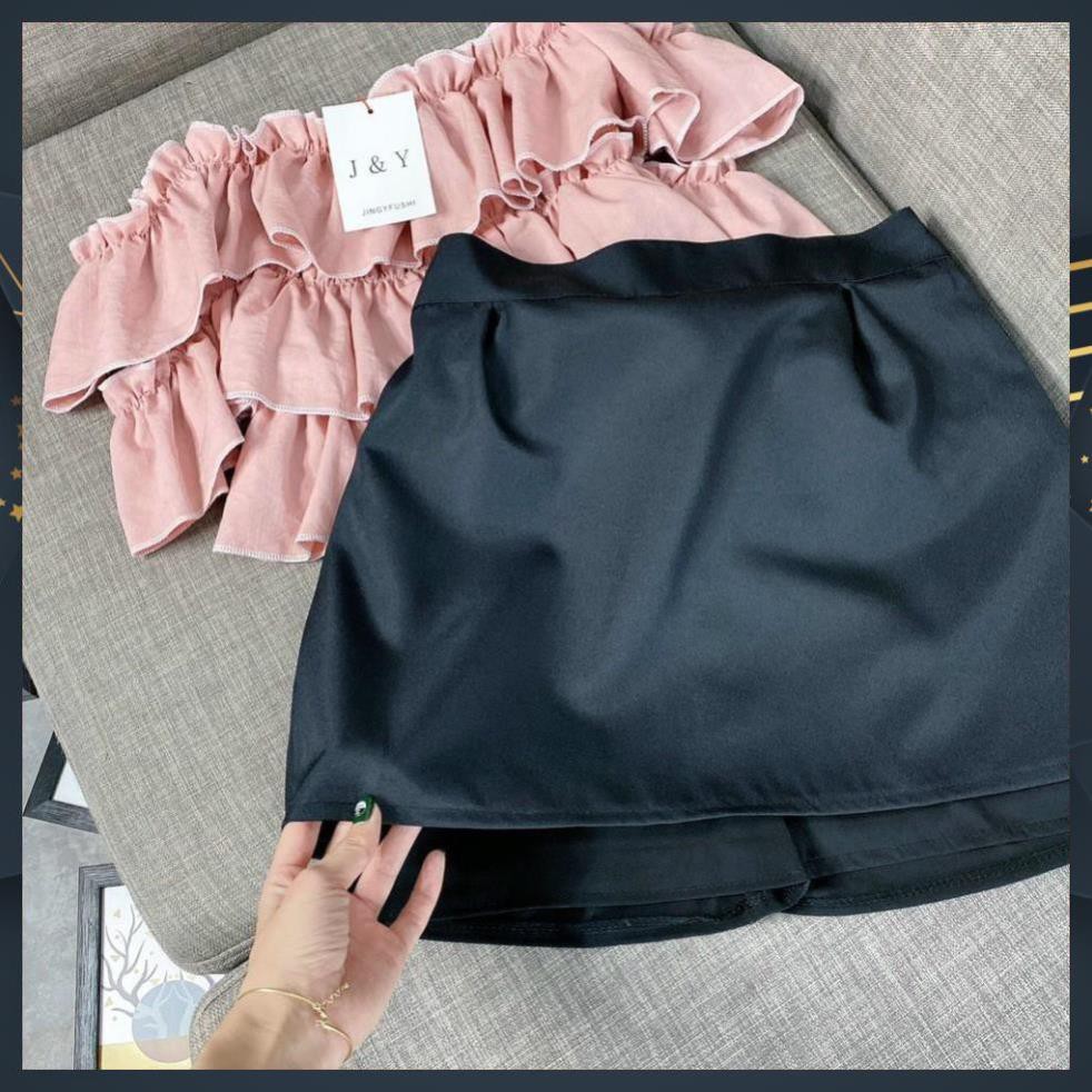 Set Bộ Nữ, Set Chân Váy Xòe Mix Áo Trễ Vai Siêu Xinh Hàng QC Cao Cấp Loại 1 | BigBuy360 - bigbuy360.vn