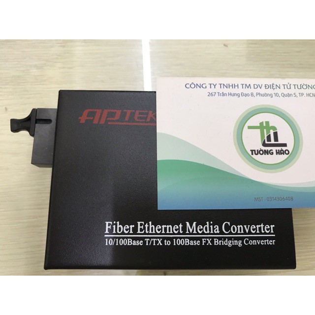 Thiết bị chuyển đổi quang điện Media Converter  APTEK AP100-20A