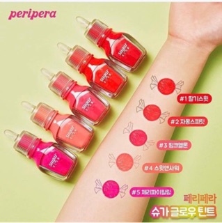 Son tint Peripera sugar glow tint