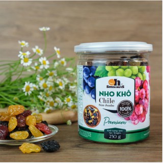 Nho khô mix chile dạng hủ 250g