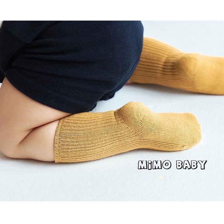Tất cho bé sơ sinh, Set 3 tất trẻ em 0 đến 24 tháng kiểu dáng hàn quốc giữ ấm chân cực tốt cho các bé