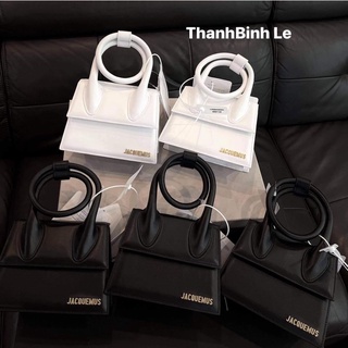 Túi đeo chéo JACQUEMUS mini quai xoắn hothit hàng đẹp fullbox