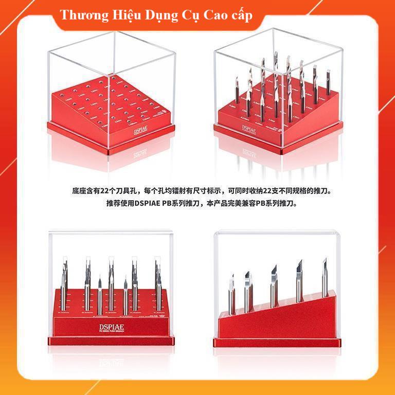 Giá cắm đỡ dụng cụ kẻ line, mũi khoan đặc biệt của DSPIAE AT-PR PB series (22 lỗ)