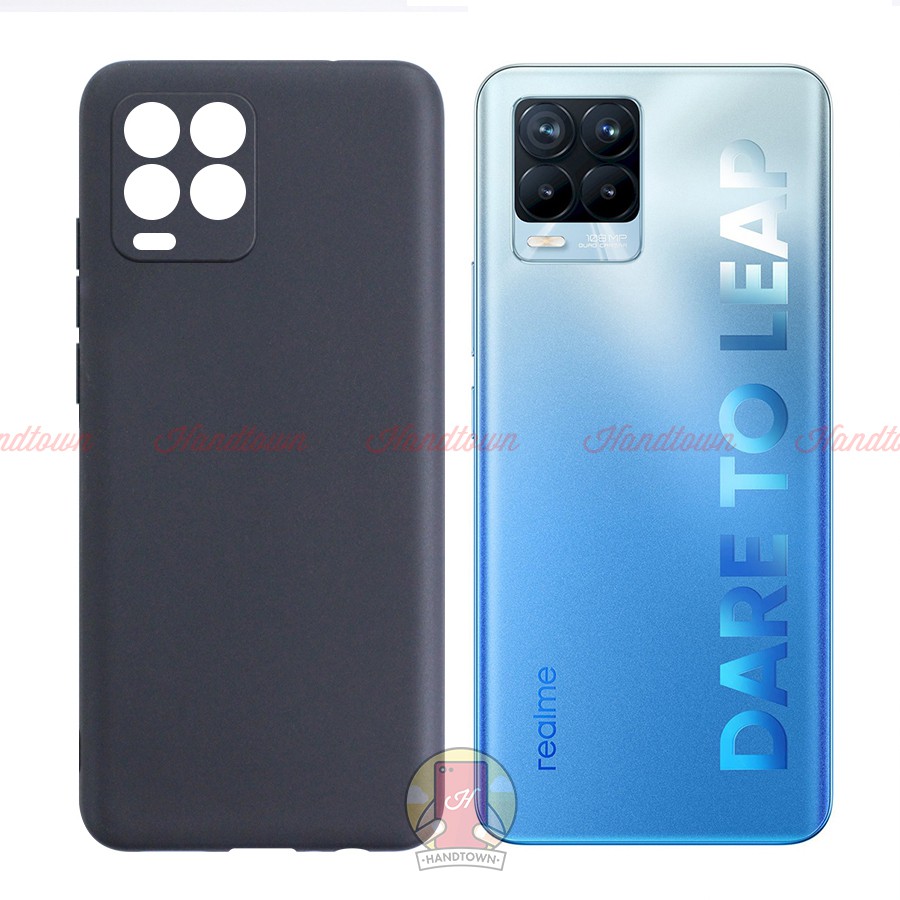 Ốp Lưng Realme 8 / Realme 8 Pro TPU Silicon Ốp Dẻo Đen và Dẻo Trong Suốt Chống Sốc Cao Cấp Bảo Vệ Mặt Lưng Máy Handtown