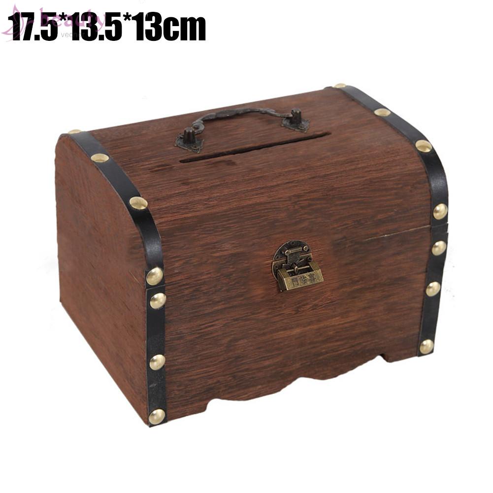 Hộp Đựng Tiền Tiết Kiệm Có Khóa Tiện Dụng