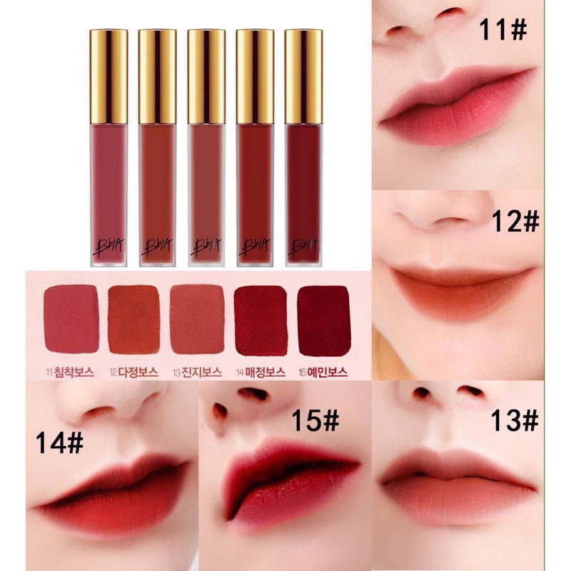 [Chính hãng] Son kem lì Bbia Last Velvet Lip Tint- ver 3 (BBIA 11 -BBIA12 -BBIA 13-BBIA14-BBIA15) | BigBuy360 - bigbuy360.vn
