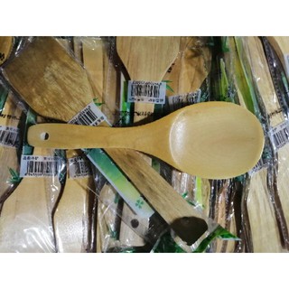 Bộ 2 chiếc muôi + xản xào gỗ