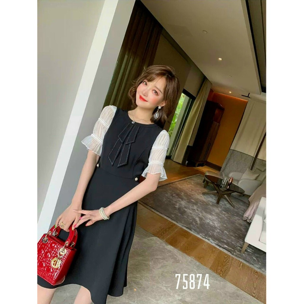 ĐẦM UM PHỐI VOAN NỮ SIÊU XINH HOT HOT CHO CÁC QUÝ CÔ