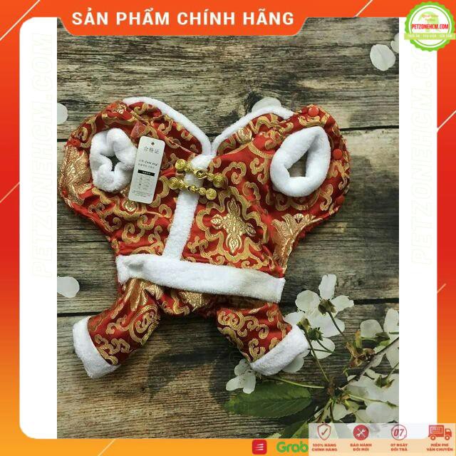 ÁO GẤM TẾT CHO CHÓ MÈO