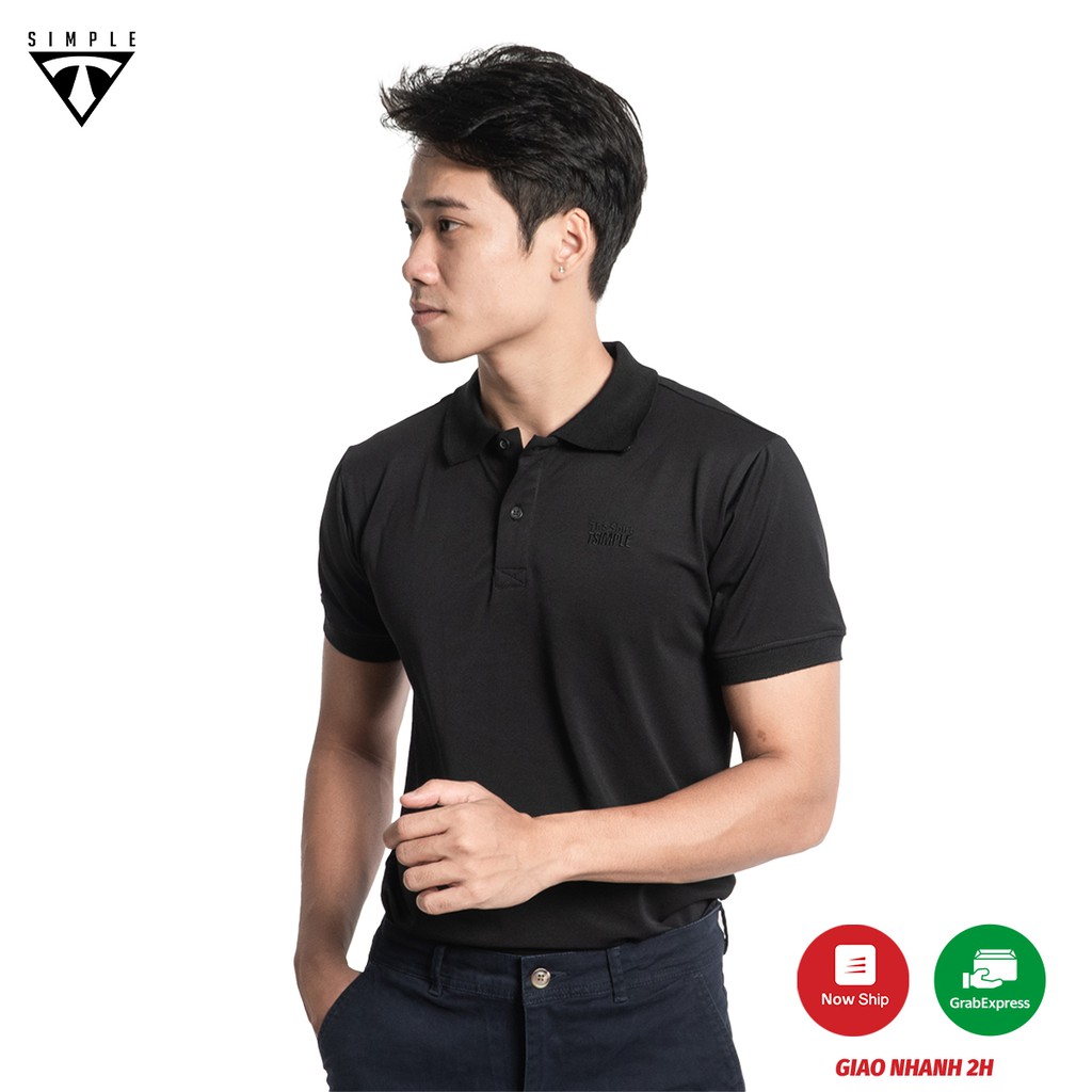 Áo Thun Polo Nam ngắn tay TSIMPLE cổ bẻ vải cá sấu cotton cao cấp xuất xịn chuẩn form logo thêu ACT | BigBuy360 - bigbuy360.vn