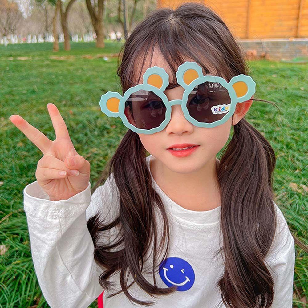 Kính Mát Hình Tai Gấu Chống Tia UV Cho Bé