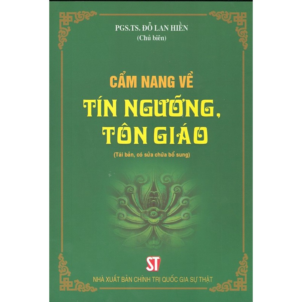 Sách - Cẩm Nang Về Tín Ngưỡng, Tôn Giáo