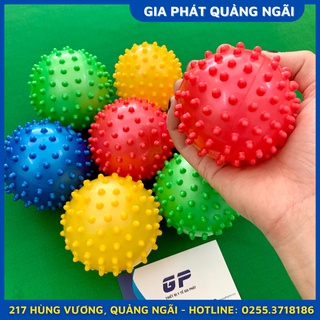 BÓNG CAO SU GAI TẬP PHỤC HỒI CHỨC NĂNG QUẢ BÓP CÓ GAI BẰNG NHỰA TẬP CỬ ĐỘNG TAY