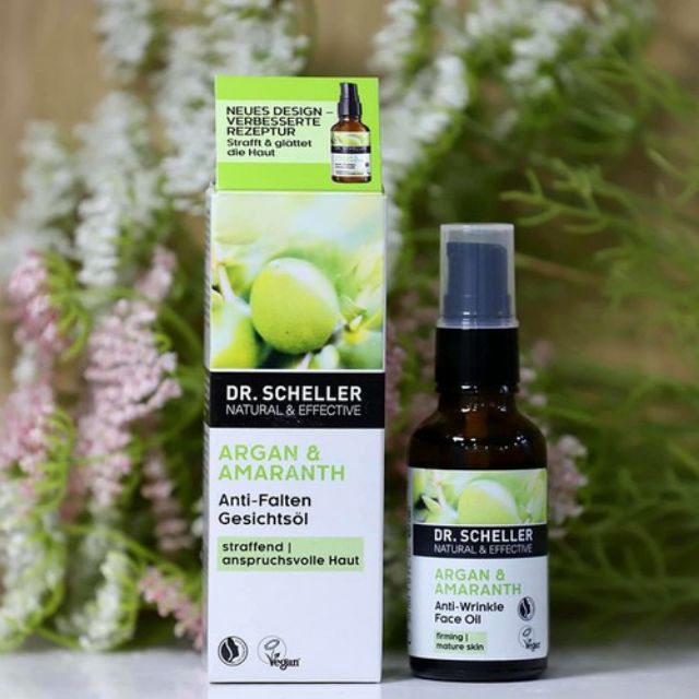 Tinh Dầu Dưỡng Da Dr Scheller Argan Oil Amaranth Anti Wrinkle Face Oil