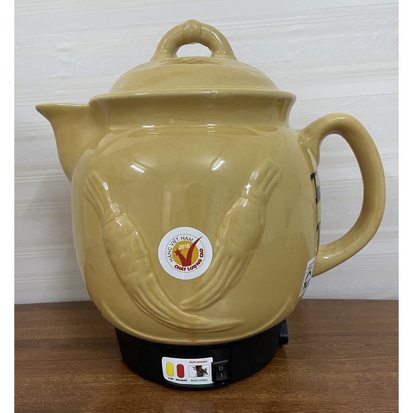 Ấm săc thuốc Trường Thọ 5L BA-1188 - Tặng ly cầm tay