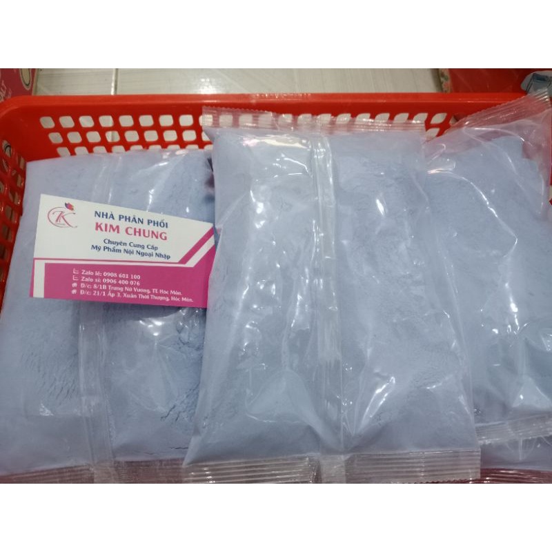 Bịch 500g bột tẩy tóc màu xanh dương loại tốt