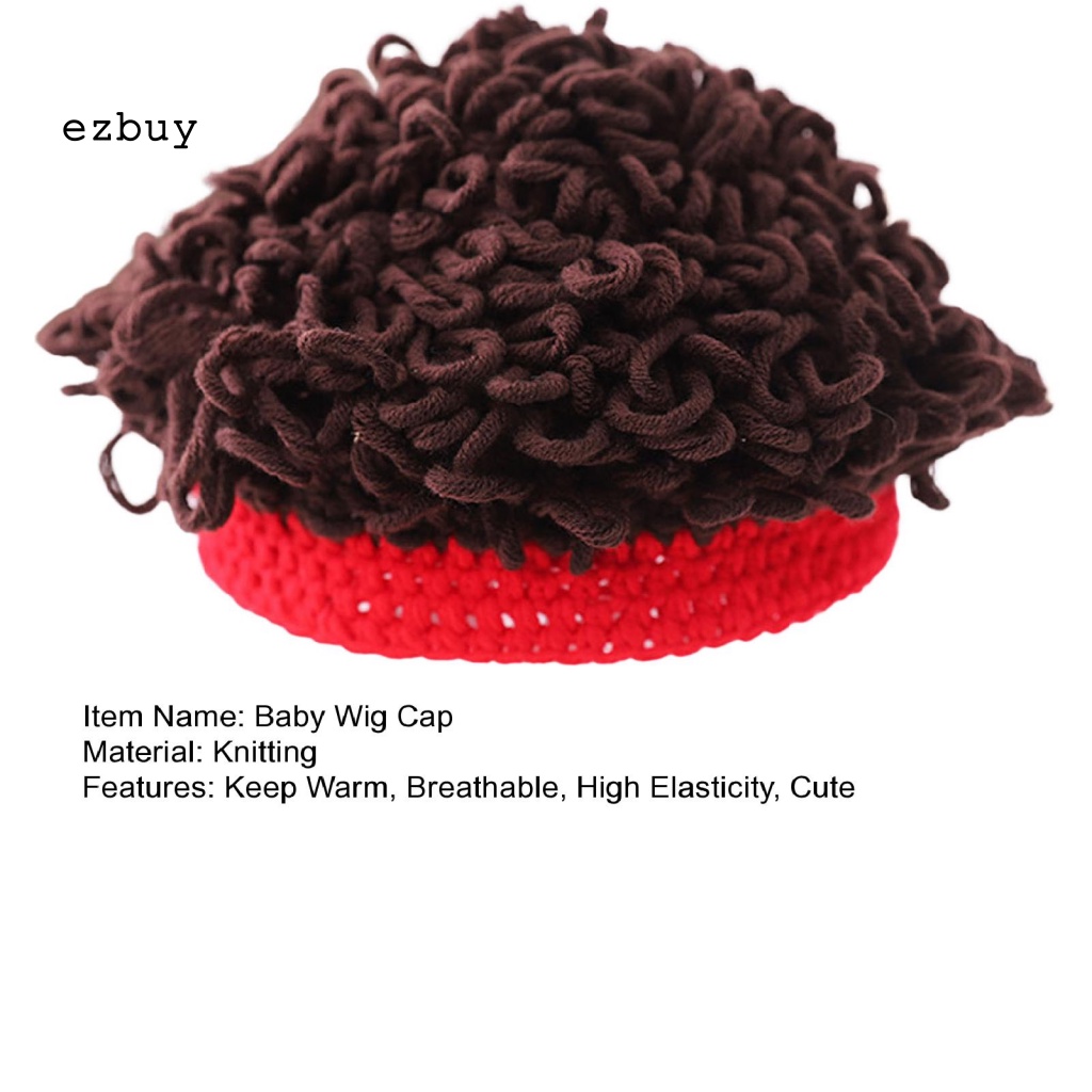 Bộ Tóc Giả + Mũ Đội Đầu + Tóc Giả Đáng Yêu Cho Bé