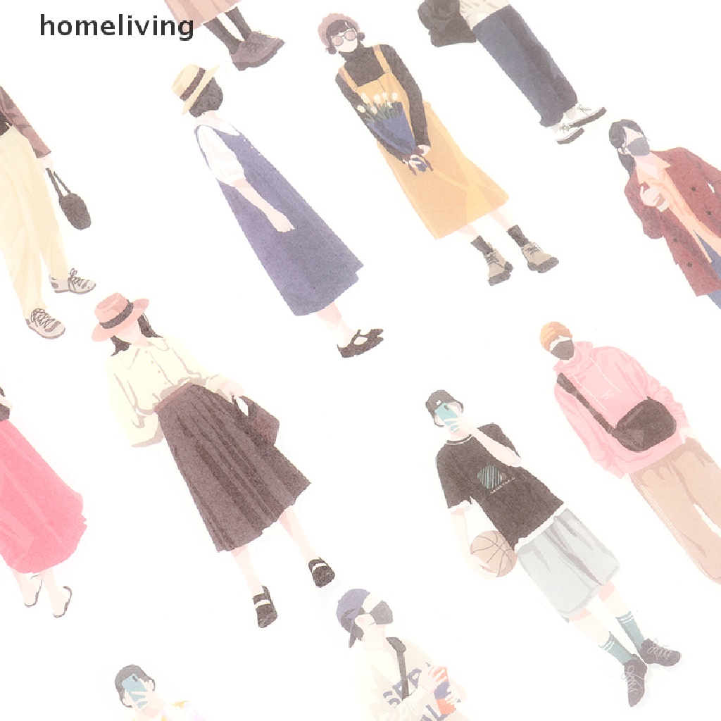 Bộ 40 Sticker Hoạt Hình Xinh Xắn Dùng Trong Trang Trí