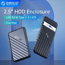 Box ổ cứng 2.5 inch SATA USB 3.0 Orico 25PW1-U3 - ĐEN, Chính Hãng 100%, Bảo Hành 12 Tháng