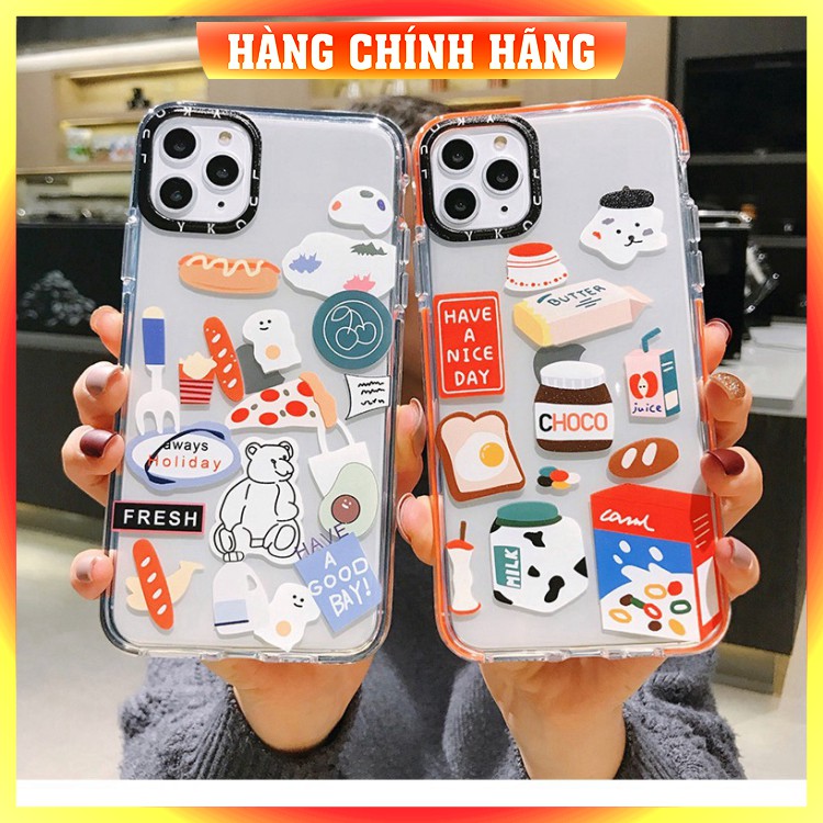 Ốp iPhone Trong Hình Đồ Ăn Cho ip6/6s/6plus/6splus/7plus/8plus/X/Xs/Xsmax/11/11pro/11promax