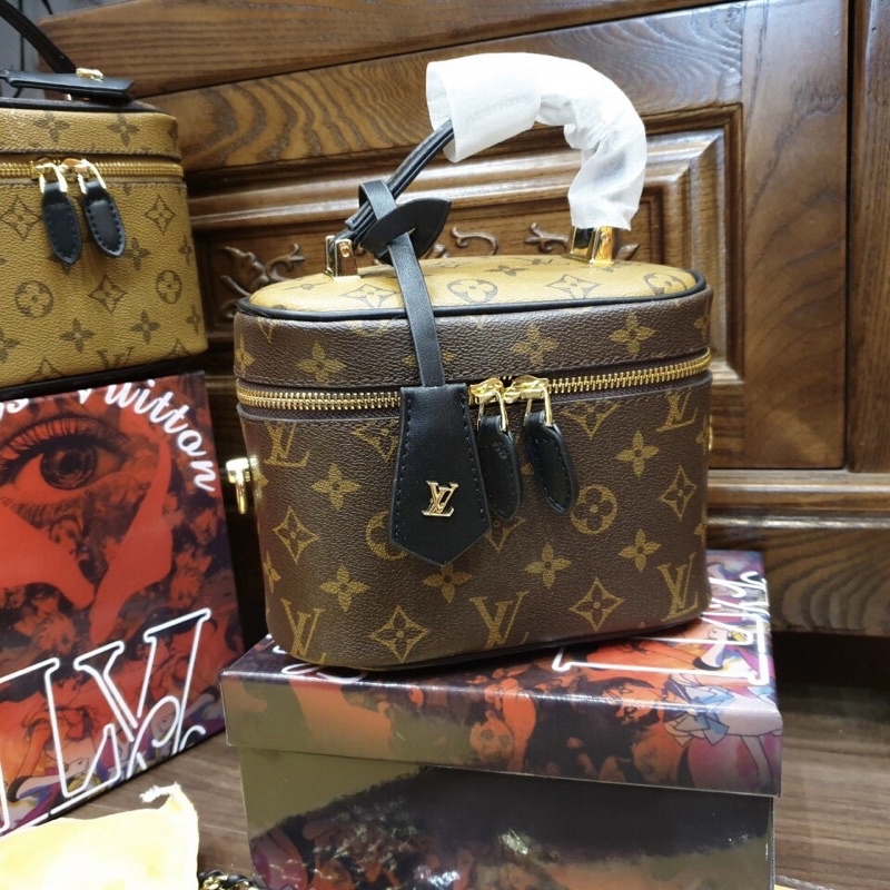 Túi nữ quai xách đeo chéo dáng cốp VANITY   FULLBOX