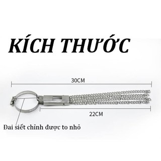 Siêu giảm giá Dây kim loại tiếp đất chống tĩnh điện cháy nổ gắn bô xe hơi ô tô loại 1