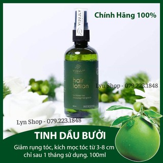 [ CHÍNH HÃNG 100%] Xịt Tóc Tinh dầu bưởi Vijully, Ngăn Ngừa Rụng Tóc, Kích Thích Mọc Tóc, 100ml