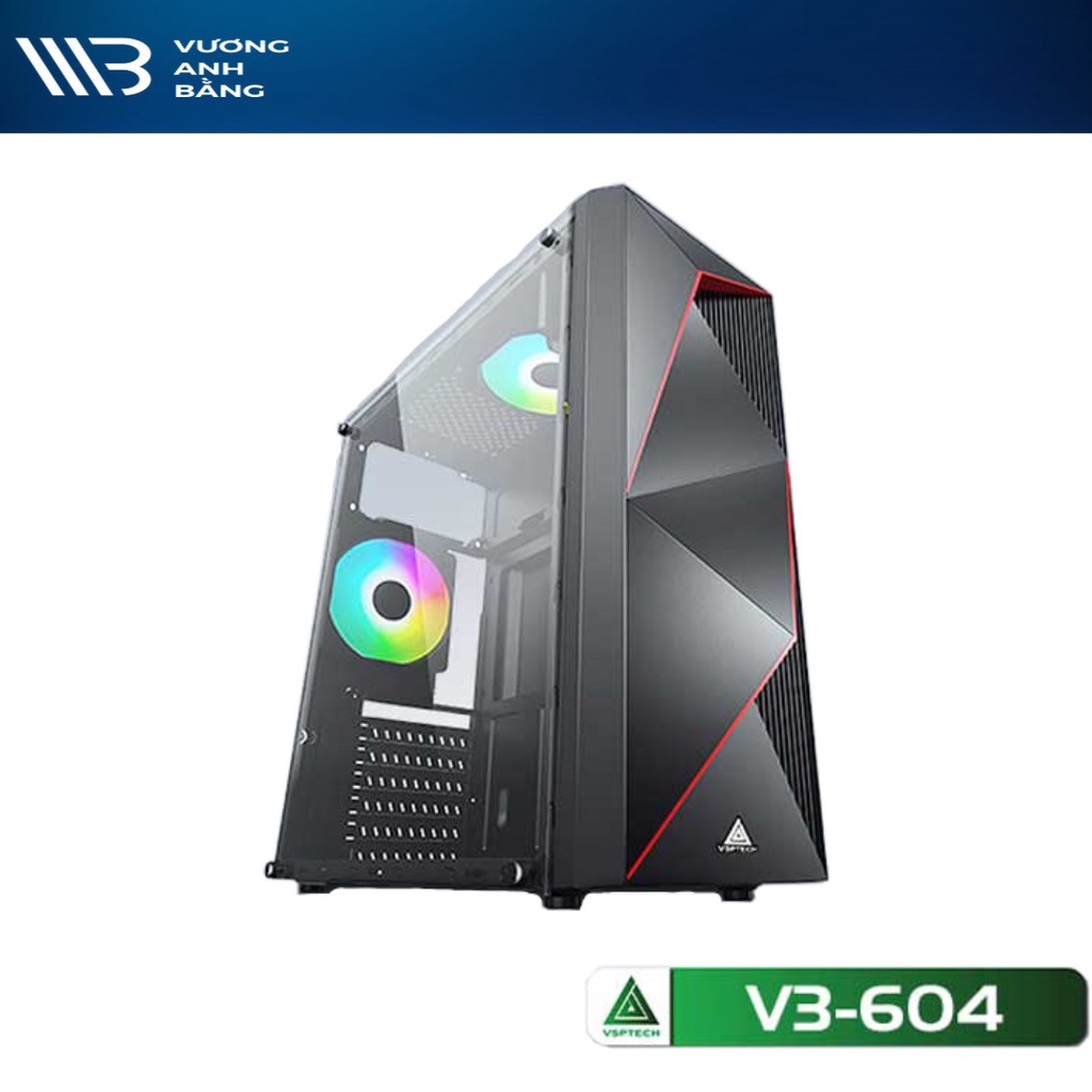 Thùng máy Case VSP Gaming V3-604 (No Fan)
