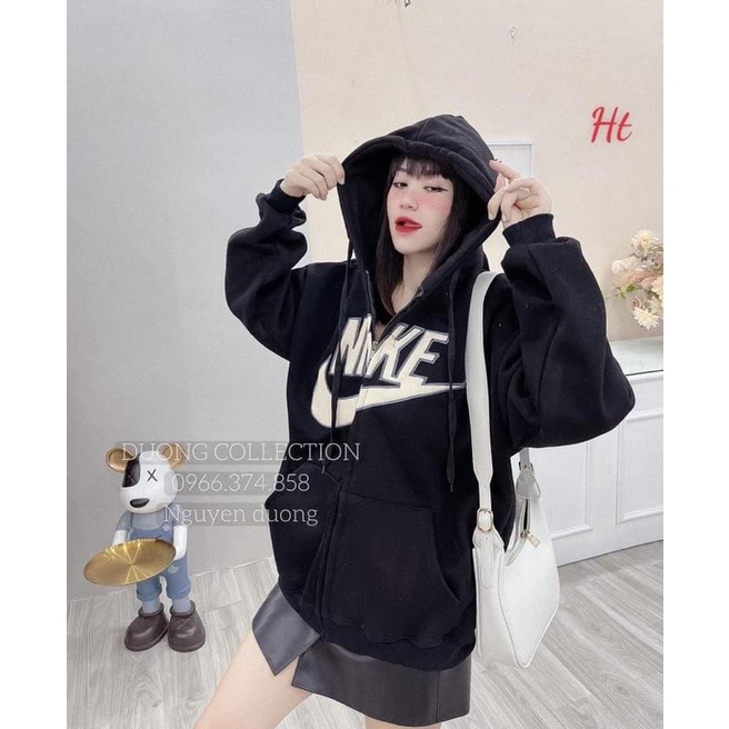 Áo khoác nỉ cotton nai chéo H2A