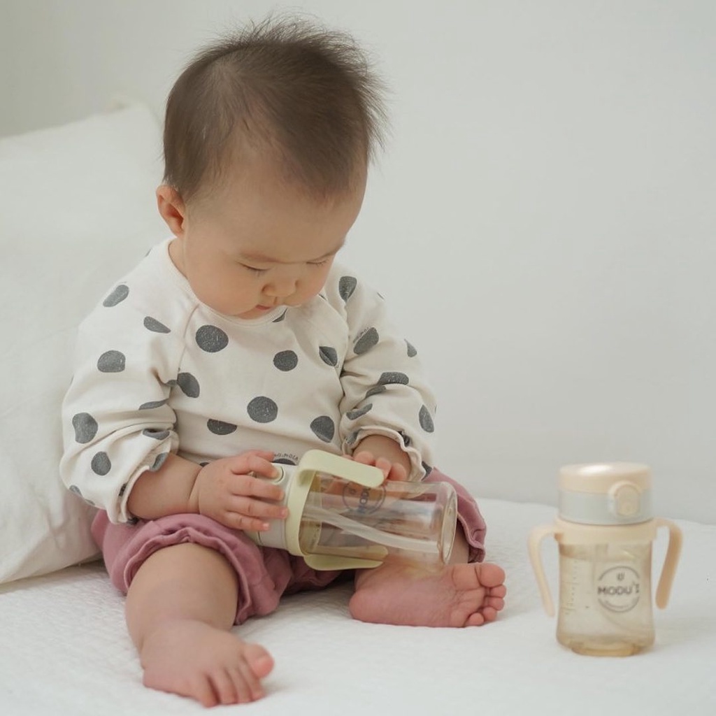 Bình Uống Nước Cho Bé One Touch Bluemama Chính Hãng Hàn Quốc