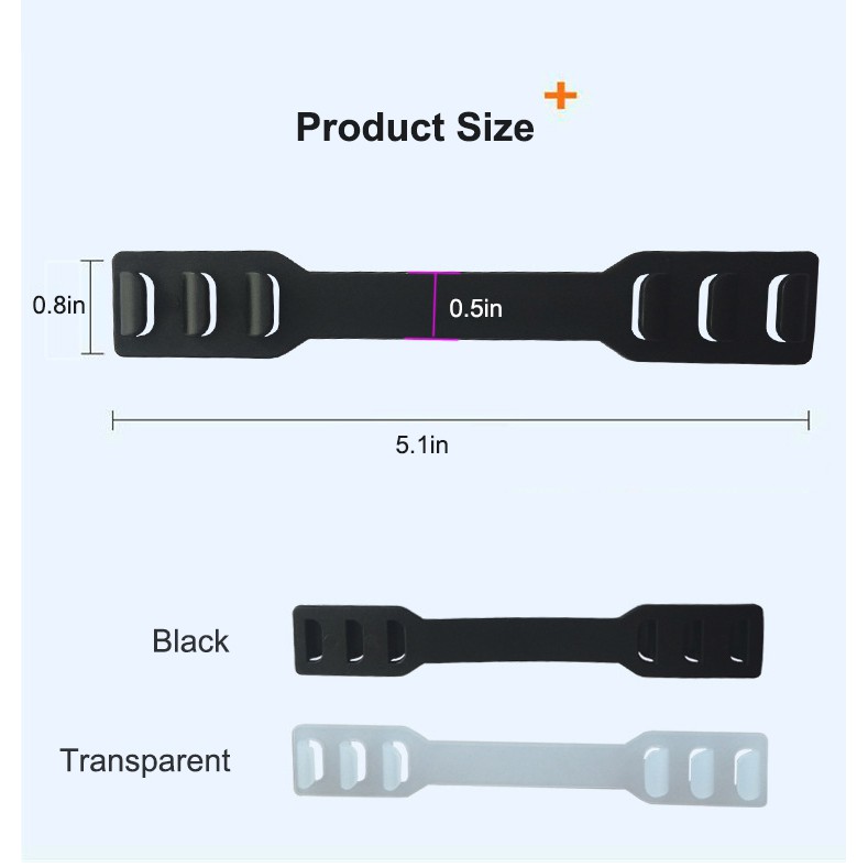 Dụng cụ hỗ trợ móc dây đeo khẩu trang có thể điều chỉnh để bảo vệ tai | BigBuy360 - bigbuy360.vn