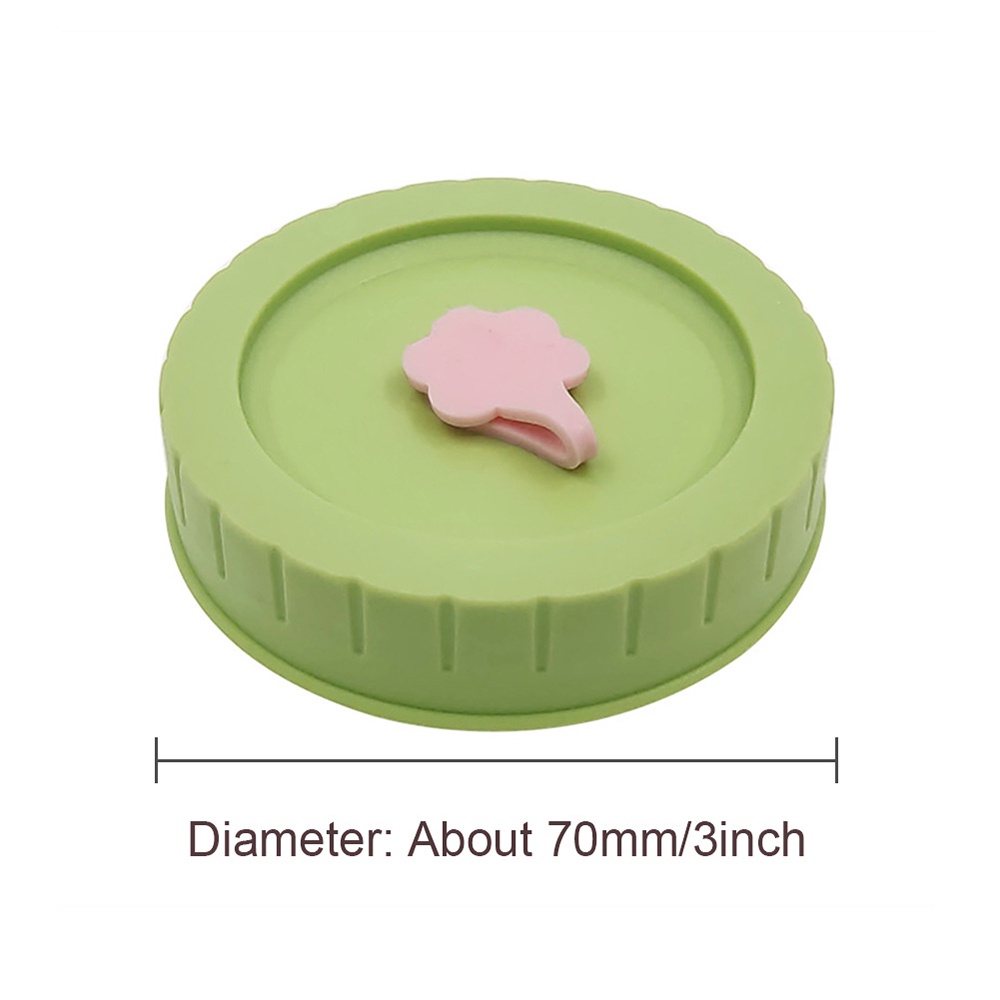 Bộ 1/4 Nắp Đậy Bằng Nhựa Chống Rò Rỉ Có Lỗ Ống Hút Đựng Thực Phẩm/Nước Ngọt Dễ Thương