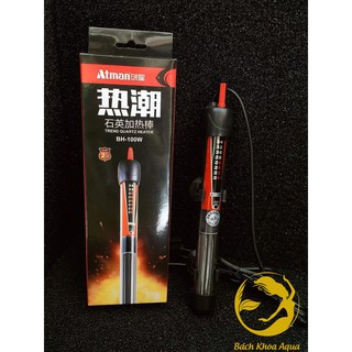 Sưởi ATman BH 100W/200W/300W – Giữ nhiệt ổn định cho bể cá cảnh, hồ thủy sinh