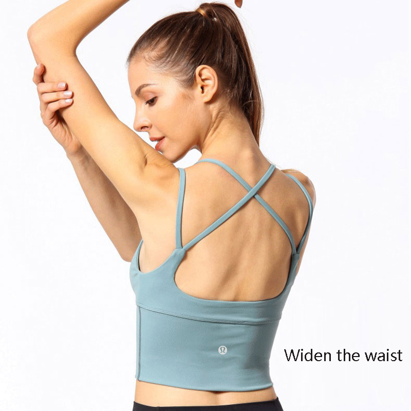 5 Color Lululemon Yoga Top Lingerie Sports Bras with Pads