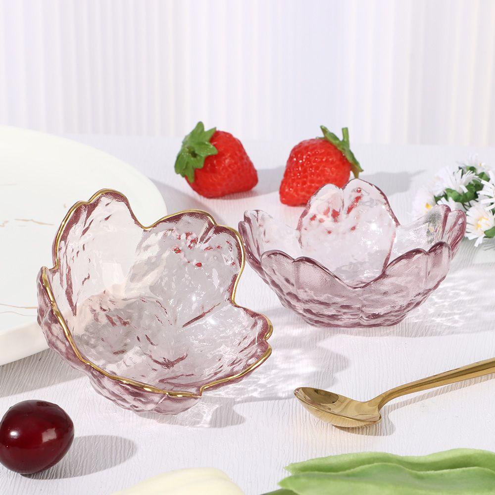 Đĩa Thủy Tinh Đựng Nước Chấm Hình Hoa Anh Đào 24 Ngăn Tiện Dụng