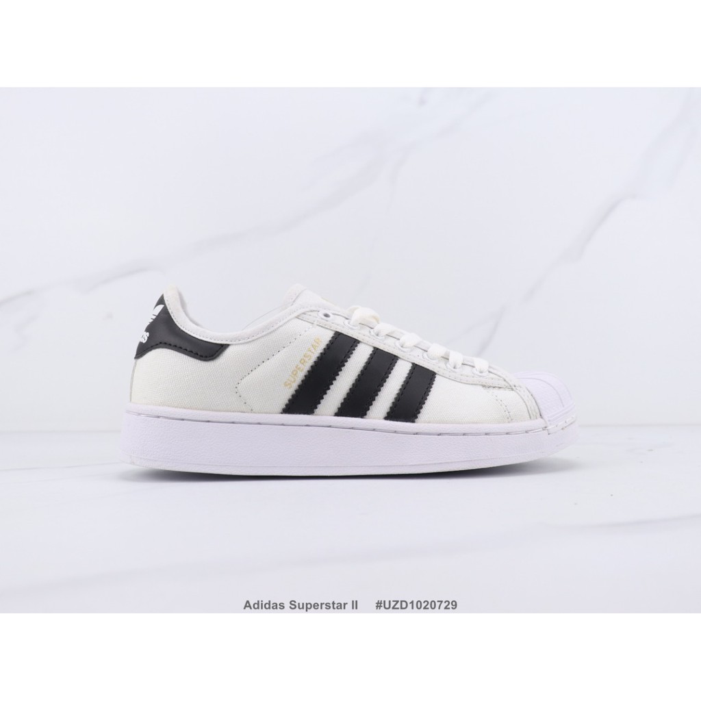 Giày Thể Thao Adidas Superstar Ii Chất Liệu Canvas Size 36-44