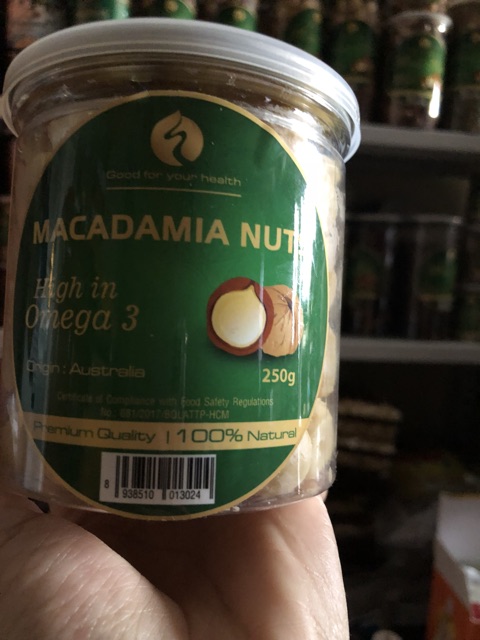 Nhân macca Úc 250g