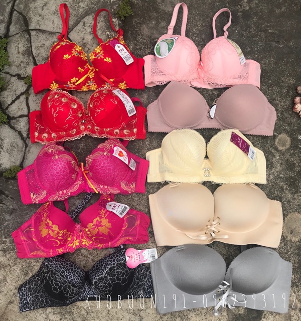 [Size 36/80] Áo Ngực Ren Cotton Loại Đẹp - Hàng TQXK (Mã 66-75)