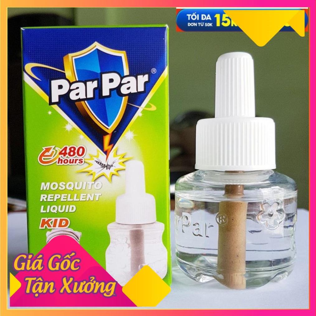 Tinh Dầu Đuổi Muỗi ParPar Màu Xanh - Chính Hãng