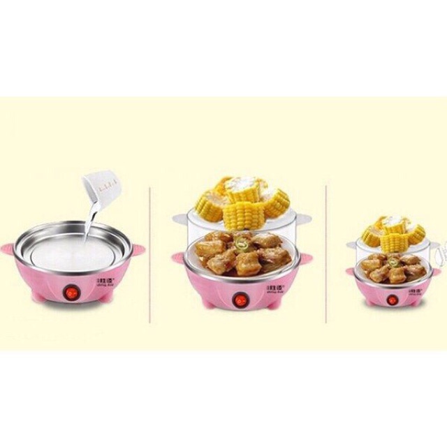 Sale Nồi hấp đa năng 2 tầng