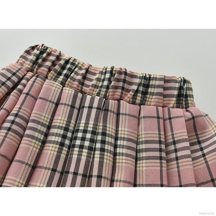 Set áo tay loe + chân váy xòe dễ thương cho bé gái