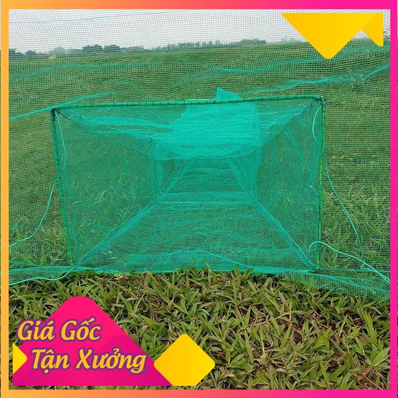 Dớn chặn Sông - Suối - Kênh - Mương, Kích thước Cao 1m - Rộng 4m - Túi 3m