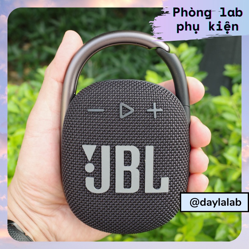 Loa Bluetooth JBL Clip4 - Loa Di Động Chống Nước Có Móc Treo Tiện Lợi - Chất Lượng Âm Thanh Tuyệt Vời