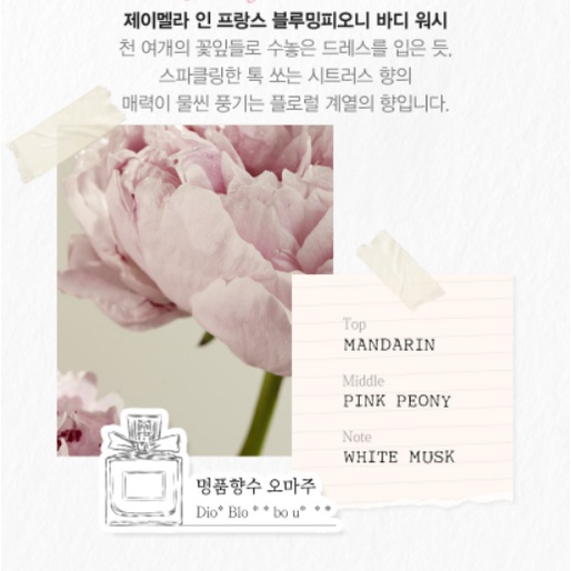 Sữa Dưỡng Thể / Sữa Dưỡng Thể Hoa Mẫu Đơn Nở Trong Pháp 500ML