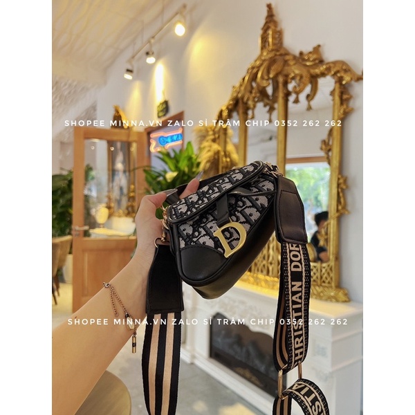 Túi Mini Nữ Đeo Chéo Yên Ngựa Thổ Cẩm Size Mini 13cm Mẫu Mới