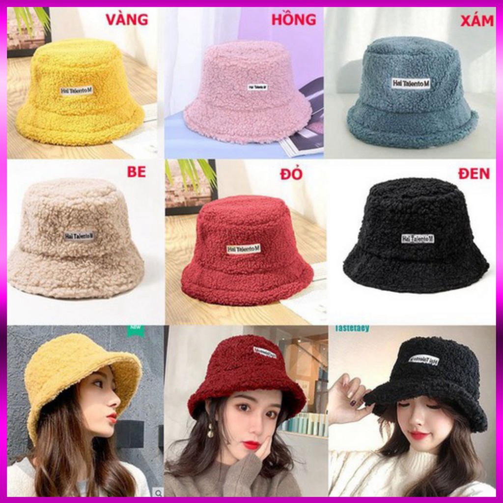 Mũ (Nón) Lông Cừu Ulzzang Thời Trang